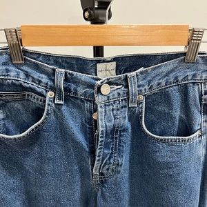 calvin klein mom jeans